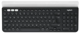 Logitech K780 Multi-Device Wireless DE čierno-biela / bezdrôtová klávesnica / 2.4GHz / Bluetooth / DE layout (920-008034)