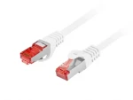 Lanberg CAT6 S/FTP 2m biela / Patch kábel / RJ45-RJ45 / LSZH / 250 MHz (PCF6-10CU-0200-W)