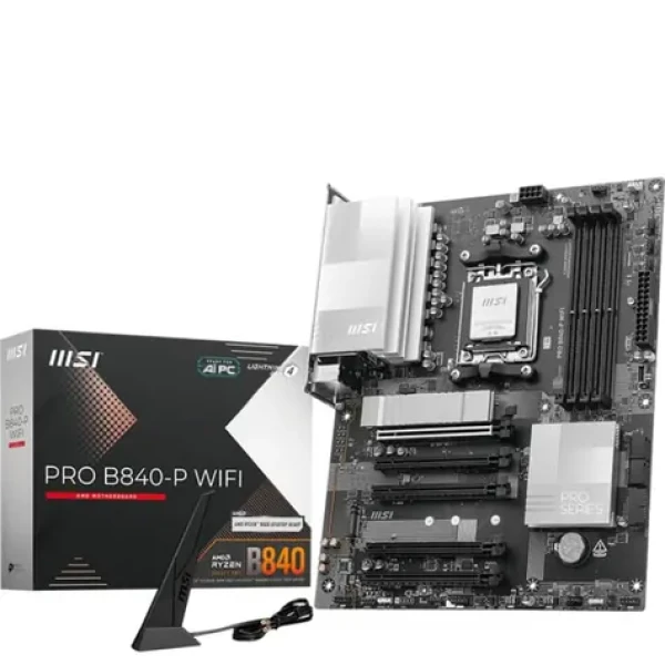 MSI PRE B840-P WIFI / B840 / 4X DDR5 / 1x 2.5 GLAN / Wi-Fi 7 / ATX (PRO B840-P WIFI)