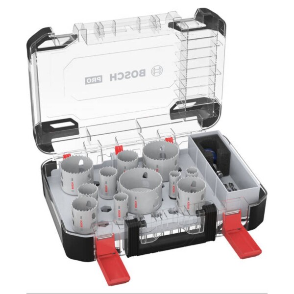 Bosch Home and Garden 2608594426 2608594426 sada dierovacích píl 20 mm, 22 mm, 25 mm, 32 mm, 35 mm, 40 mm, 44 mm, 51 mm, 60 mm, 68 mm, 76 mm 1 ks; 2608594426