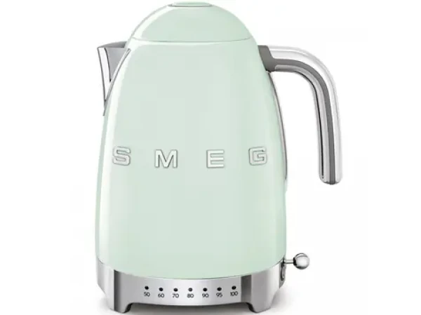 SMEG KLF04PGEU zelená / Rýchlovarná kanvica / 1.7L / 2400W / regulácia teploty (KLF04PGEU)
