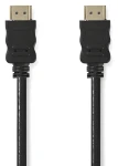 Nedis High Speed HDMI 30 m čierna / Kábel HDMI / 4K 30 Hz / ARC / 10,2 Gbps / Ethernet (CVGL34002BK300)