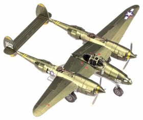 Metal Earth 3D Puzzle Lockheed Martin P-38 Lightning