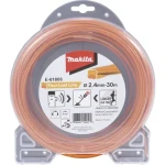 Makita E-01806 Štvorlistá nylonová struna 2.4 mm 30 oranžová (E-01806)