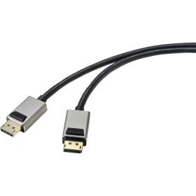 SpeaKa Professional DisplayPort prepojovací kábel Konektor DisplayPort, Konektor DisplayPort 1.00 m čierna SP-9510448 8K UHD Kábel DisplayPort; SP-9510448