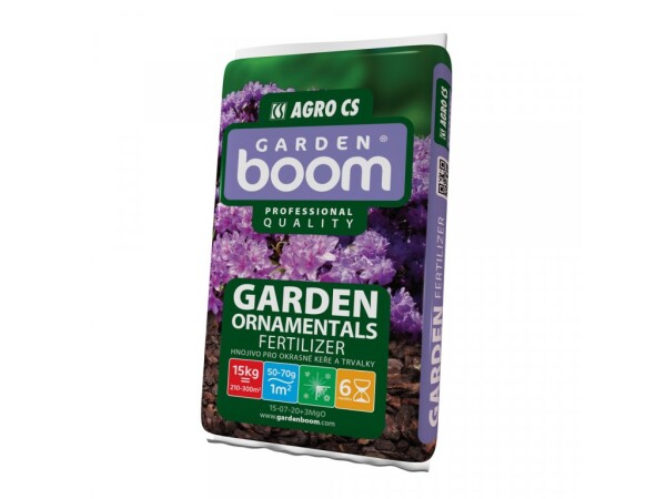 AGRO Garden Boom Ornamentals 15-07-20+3MgO 15 kg