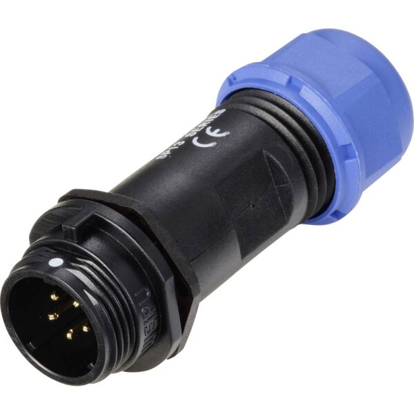 Weipu SP1311 / P 5 II guľatý faston, 1 ks; SP1311 / P 5 II