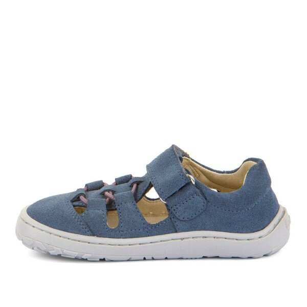 Chlapčenské barefoot sandále ELASTIC SANDAL Denim Froddo G3150290-6 - 27