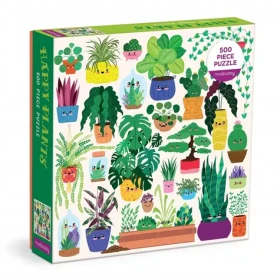 Mudpuppy Puzzle Šťastné rastliny