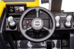 Mamido Mamido Detský elektrický bager Volvo DK-VE888 žltý 12V14Ah EVA, ECO koža
