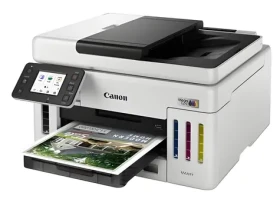 Canon MAXIFY GX6150 sivá / Atramentová multifunkcia / A4 / 600x1200 / Wi-Fi / LAN / USB / Duplex / Fax (6882C006)