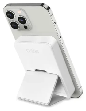 SBS Mag Power biela / Bezdrôtová powerbanka / 5000 mAh / MagSafe / 10 W