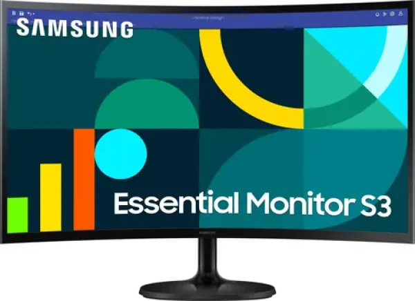 27" Samsung Essential S36GD / VA / 1920 x 1080 / 16:9 / 4ms / 3000:1 / 250cd / HDMI + VGA (LS27D360GAUXEN)