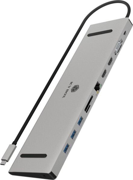 Icy Box IB-DK2106a-CPD USB-C (61145)