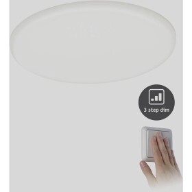 Paulmann 93067 EB Panel Veluna VariFit LED vstavané svetlo 17.50 W saténová; 93067