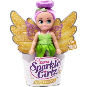 Zuru Víla Sparkle Girlz malá šaty vlasy