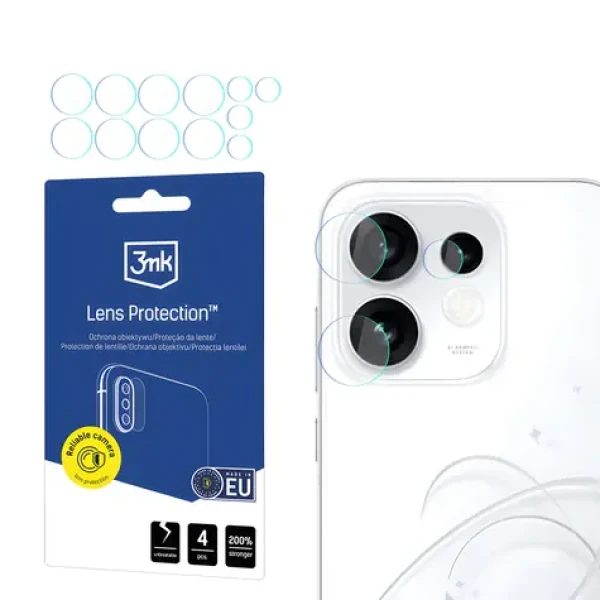 3mk Lens Protection / Hybridné sklo na fotoaparát / Oppo Reno 16/Reno 16 Pro (CPH2863/CPH2865)
