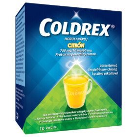 COLDREX Horúci nápoj citrón vrecúška 10 ks