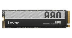 Lexar NM990 1TB / M.2 SSD 2280 / PCIe Gen5x4 NVMe / čítanie: 14000 MB/s / zápis: 7500 MB/s / TBW: 750 TB / 5y (LNM990X001T-RNNNG)