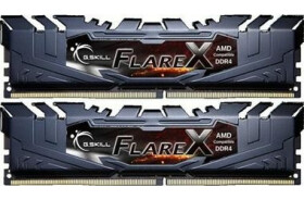 G.Skill FlareX AMD 16GB (2x8GB) 3200MHz čierna / DDR4 / 14-14-14-34 / 1.35V / XMP 2.0 (F4-3200C14D-16GFX)