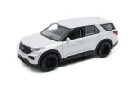 Welly Ford Explorer 2023 strieborná 1:34