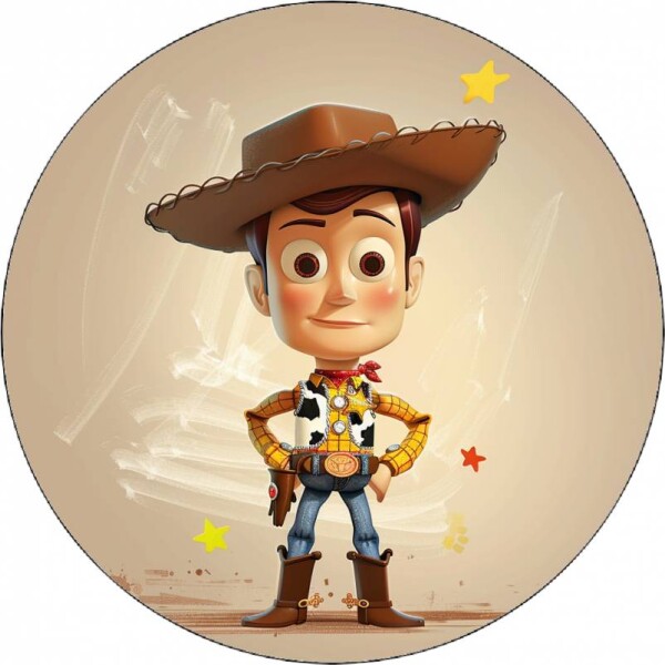 Jedlý papier Toy Story Woody 19,5 cm - Pictu Hap - Pictu Hap