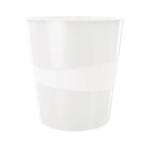 Leitz WOW Odpadkový kôš 15 l perleťová biela (52781001)