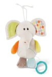 Nici MFN plyš Slon Dundi na zavesenie s hracím strojčekom 18cm