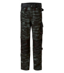 Vertex Camo pracovné nohavice pánske maskáčové tmavosivé 60