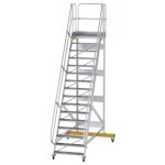 MUNK Günzburger Steigtechnik 600756 hliník, pozinkovaná ocel schodíky; 600756