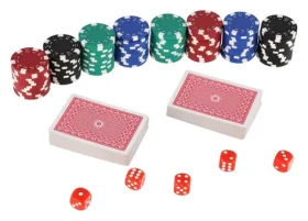 TEDDIES Poker sada v kufríku