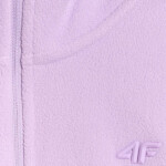 Dámska fleecová mikina 4F F069 svetlo fialová 4FWAW25UFLEF069 52S XL