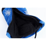 Detské zimné rukavice Viking Starlet s fleecovou manžetou na jednom prste s ozdobnými snehovými vločkami, tmavomodré (125/15/5195/15) 4