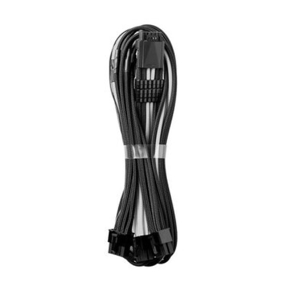 CableMod PRE ModMesh RT-Series Kábel 8-pin PCIE Trojtý pre Asus Seasonic 60cm čierno-biela (CM-PRTS-16P3-N60KKW-5PK-R)