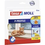 Tesa P-PROFILE 05395-00100-00 tesniaca páska tesaMOLL® biela (d x š) 10 m x 9 mm 1 ks; 05395-00100-00