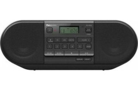 Panasonic RXD552E-K čierna / Rádio / DAB+ / VHF / CD / DC-R/RW / MP3 / BT 4.2 / USB (RXD552E-K)