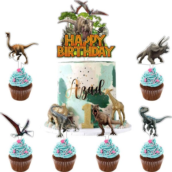 Špachtle do torty dinosauři 7 ks - Cakesicq - Cakesicq