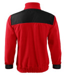 Bunda Hi-Q fleece unisex červená S