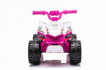 Mamido Detská elektrická štvorkolka The Fastest ružová