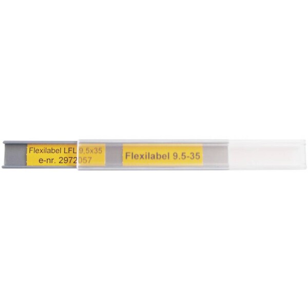 LAPP 83250003 FLEXIMARK® Zeichenaufnahme PGS 10-1000 BK ochranný štítok 10 ks; 83250003