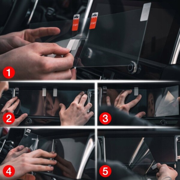 GrizzGlass Folia matná GrizzGlass CarDisplay Protection do Mini Cooper E 2023-2024