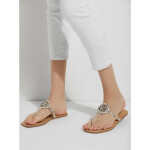 GUESS žabky Zali Logo T-strap Sandals 37.5