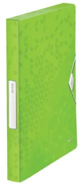 Leitz WOW PP Box na dokumenty zelená / 250 listov A4 / Šírka chrbta 30 mm (46290054)