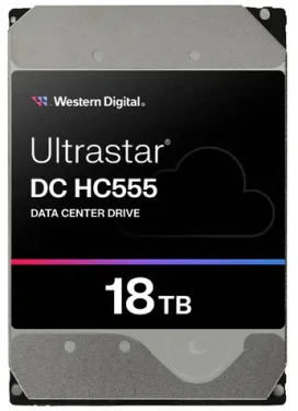 WD Ultrastar DC HC555 18TB / HDD / 3.5" SAS III / 7 200 rpm / 512MB cache / 5y / pre dátové centrá (0B47747)