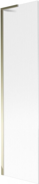 MEXEN/S - Next L vaňová zástena FIX 50 x 150, prúžky, zlatá 895-050-000-03-09-50