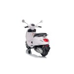 Mamido Detský elektrický skúter Vespa ROMA biely