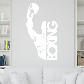 Veselá Stena Samolepka Box Farba: bílá, Veľkosť: 80 x 44 cm