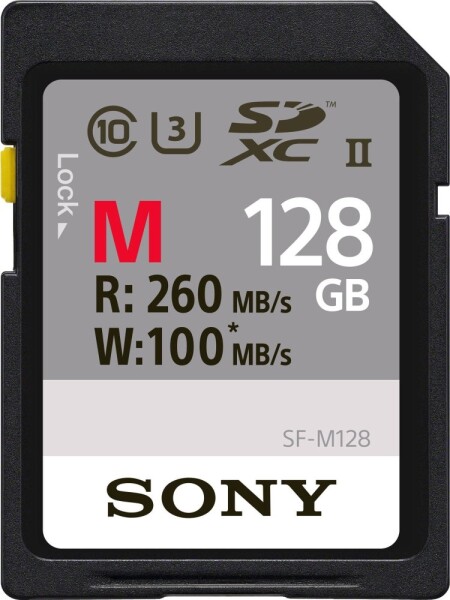 Sony SF-M SDXC 128 GB Class 10 UHS-II/U3 (SFG1M)