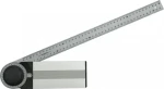 Vorel Uholník nastaviteľný 750 mm / Uholník / oceľ / stupnica po 1 ° / aretácia uhla (TO-18799)
