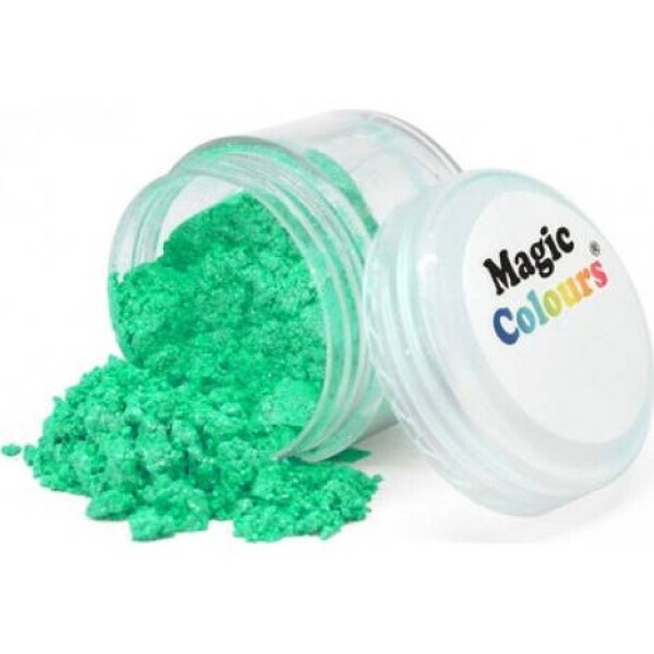 Jedlá prachová perleťová farba 8 ml Turquoise Glamour - Magic Colours - Magic Colours